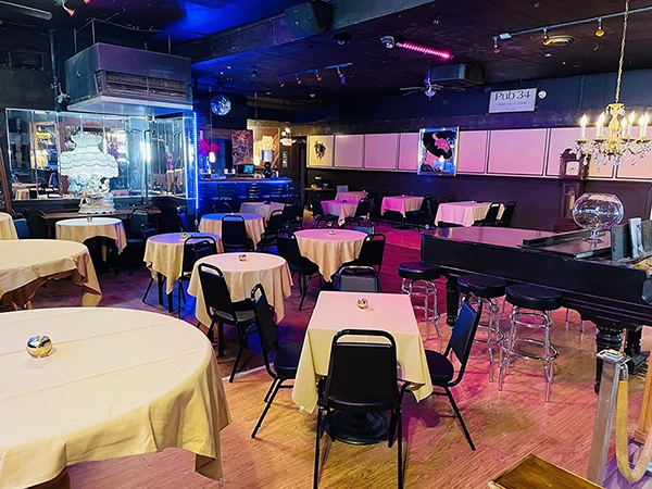 Image of the inside of the pub